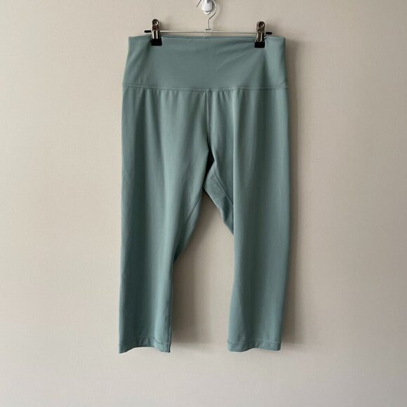 Lululemon 2022 Wunder Train Contour Fit High-Rise Crop 21" Misty Glade Green 12 - Picture 2 of 7